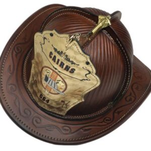 Cairns G64 Comb Leather Helmet