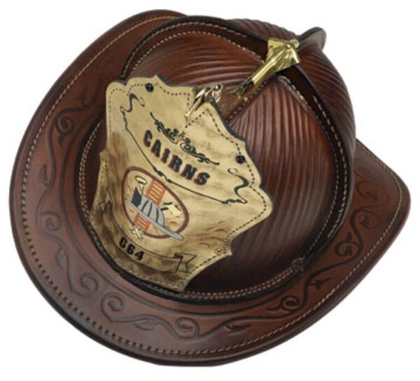 Cairns G64 Comb Leather Helmet