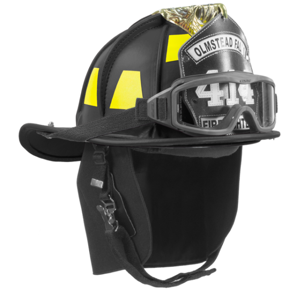 Phenix TL-2 Traditional Leather Fire Helmet black