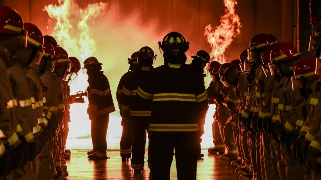 firefighter helmet